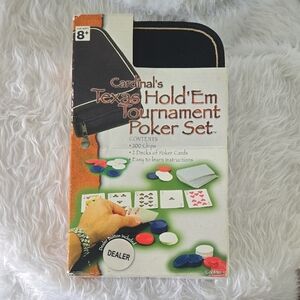 Cardinal Poker Set with Chips and‎ Cards